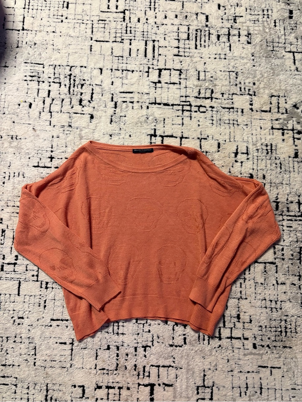 Brandy Melville Skull Sweater
